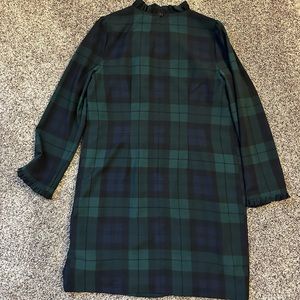 Women’s Green and Blue Plaid Dress Size 8